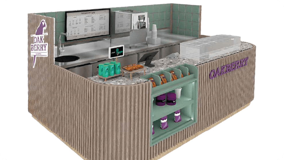 Quiosque modelo interno