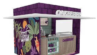 Quiosque modelo externo sustentável